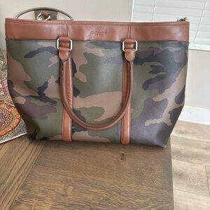 Coach Camouflage and Brown Bag